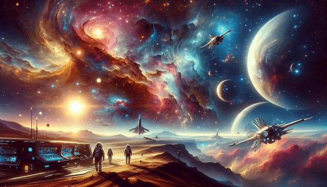 Space & New Horizons title generator Space & New Horizons title generator